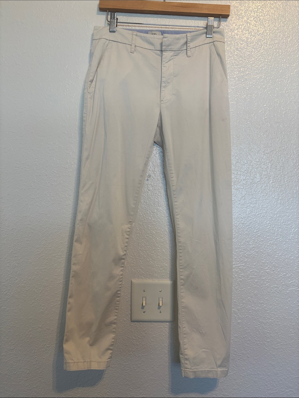 J. Crew Chinos in Light Khaki